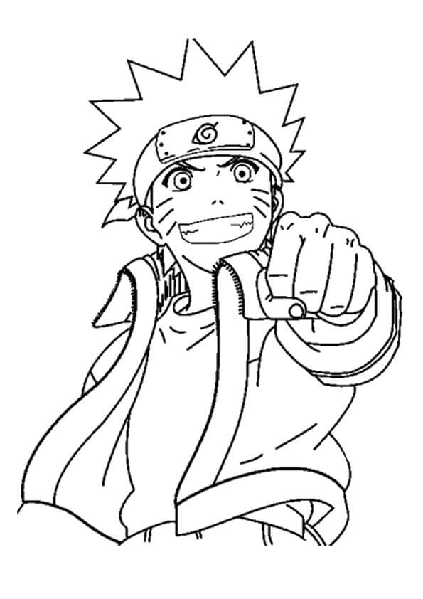 Pintar e Colorir: Desenhos do Naruto para Colorir